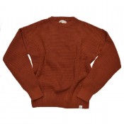 Merz b. Schwanen Pullover Cotton/Cashmere Brick Red