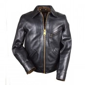 Thedi Leathers Black Horsehide Jacket