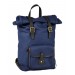 Croots British Twill Rolltop Backpack Navy
