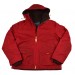 Manifattura Ceccarelli Blazer Coat Red/Brown Fleece