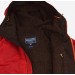 Manifattura Ceccarelli Blazer Coat Red/Brown Fleece