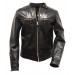 Thedi Leathers Cafe Racer Jacket Black Horsehide XL