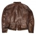 Thedi Leathers Cafe Racer Jacket Canneto Brown Cowhide XXL
