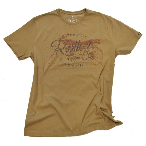 Rokker Heritage brown T-Shirt