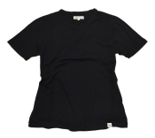 Schwanen T-Shirt Pima-Baumwolle deep black M
