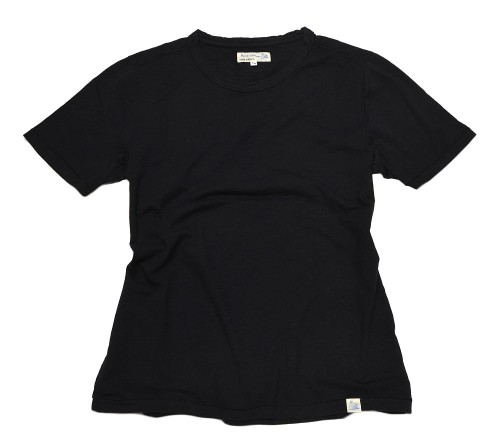 Schwanen T-Shirt Pima-Baumwolle deep black L