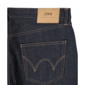 EDWIN Regular Tapered Jeans Kurabo Red Listed Selvage Denim Unwashed