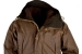 Manifattura Ceccarelli "Mountain Jacket" dark tan/brown fleece