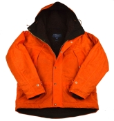 Manifattura Ceccarelli "Mountain Jacket" orange/brown fleece