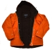 Manifattura Ceccarelli "Mountain Jacket" orange/brown fleece