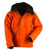 Manifattura Ceccarelli "Mountain Jacket" orange/brown fleece 42 (L)