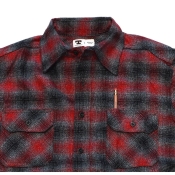 Tellason W10 Flannel Shirt Red