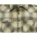 Tellason Topper Plaid Flannel Shirt Olive L