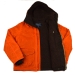 Manifattura Ceccarelli "Blazer Coat" Orange/Brown Fleece