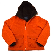 Manifattura Ceccarelli "Blazer Coat" Orange/Brown Fleece 42 (L)