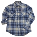 Tellason Topper Plaid Flannel Shirt Blue/Grey