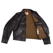 Thedi Leathers "Black Horsehide Jacket"