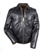 Thedi Leathers "Black Horsehide Jacket" L