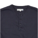 Merz b. Schwanen Knopfleistenhemd Vintage Optik, navy XL