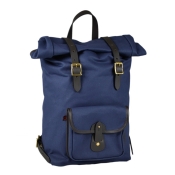 Croots British Twill Rolltop Backpack Navy