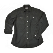 Tellason Utility Shirt Cotton/Linen Espresso