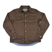 ROKKER Boston Rider Shirt Braun