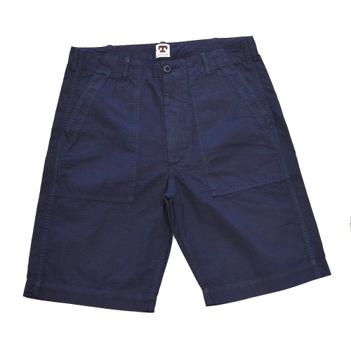 Tellason Fatigue Shorts Navy Ripstop 34