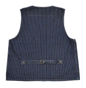 Tellason JK Vest Wabash Blue/White