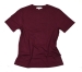 Merz b. Schwanen 1950er Rundhals T-Shirt Ruby Red M