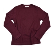 Merz b. Schwanen Longsleeve 2-fädig ruby red M