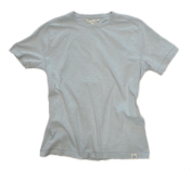 Merz b. Schwanen T-Shirt Pima-Baumwolle Ice M