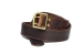 OBERWEIHER ORIGINAL Gürtel  Doppeldorn dark brown