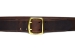 OBERWEIHER ORIGINAL Gürtel  Doppeldorn dark brown