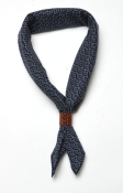 Oberweiher Bandana Seighaia Wellenmuster Dark Blue