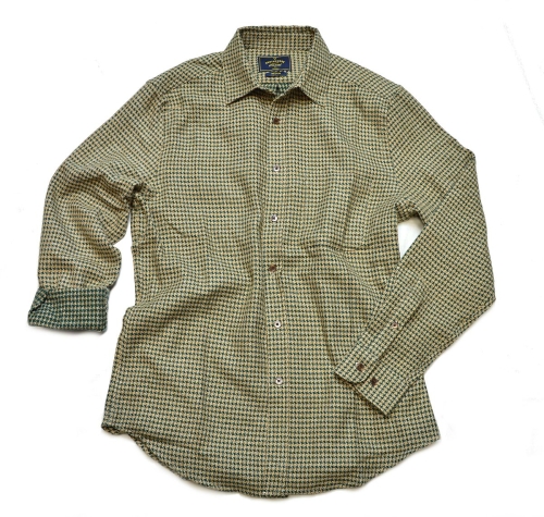 Portuguese Flannel Pied Poule Green