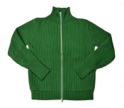 Andersen-Andersen Navy Full-Zip Green
