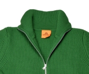 Andersen-Andersen Navy Full-Zip Green