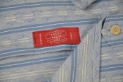 Prequel Striped Work Shirt Blue