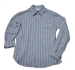 Prequel Striped Work Shirt Blue