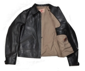 Thedi Leathers Horsehide Jacket Black