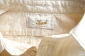 Prequel Striped Work Shirt Beige M (40)