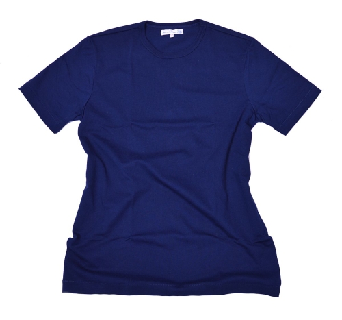 Merz b. Schwanen T-Shirt 2-fädig ink blue