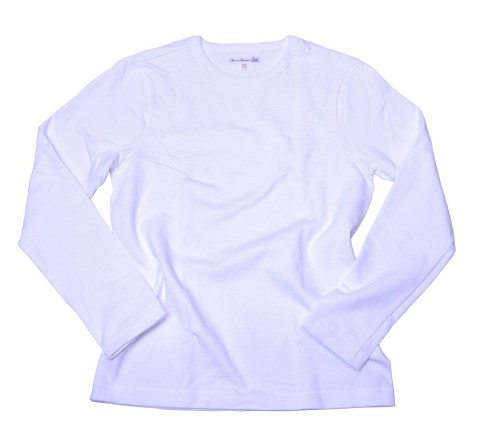 Merz b. Schwanen Longsleeve 2-fädig White XL
