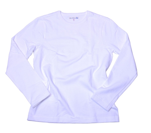 Merz b. Schwanen Longsleeve 2-fädig White XXL