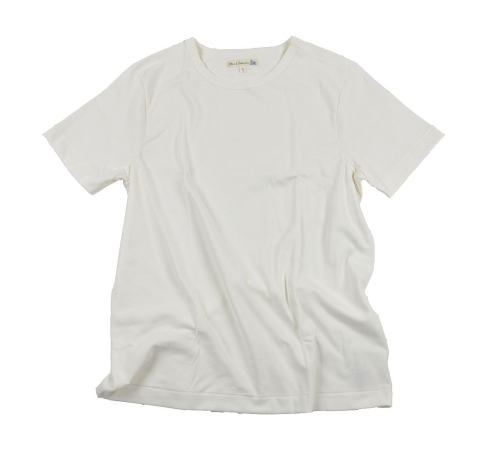 Merz b. Schwanen T-Shirt 2-fädig White