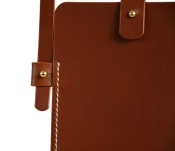 Smartphone Tasche OBERWEIHER ORIGINAL Braun Messing