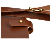 Smartphone Tasche OBERWEIHER ORIGINAL Braun Messing