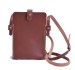 Smartphone Tasche OBERWEIHER ORIGINAL Braun Nickel