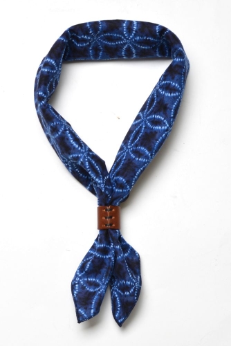 Oberweiher Bandana Batic Circles Blue