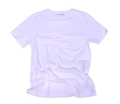 Merz b. Schwanen 1950er Rundhals T-Shirt, weiß XL